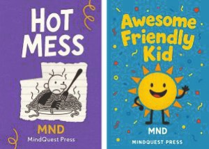 Hot Mess And Awesome Friendly Kid 2 Books Set By MND